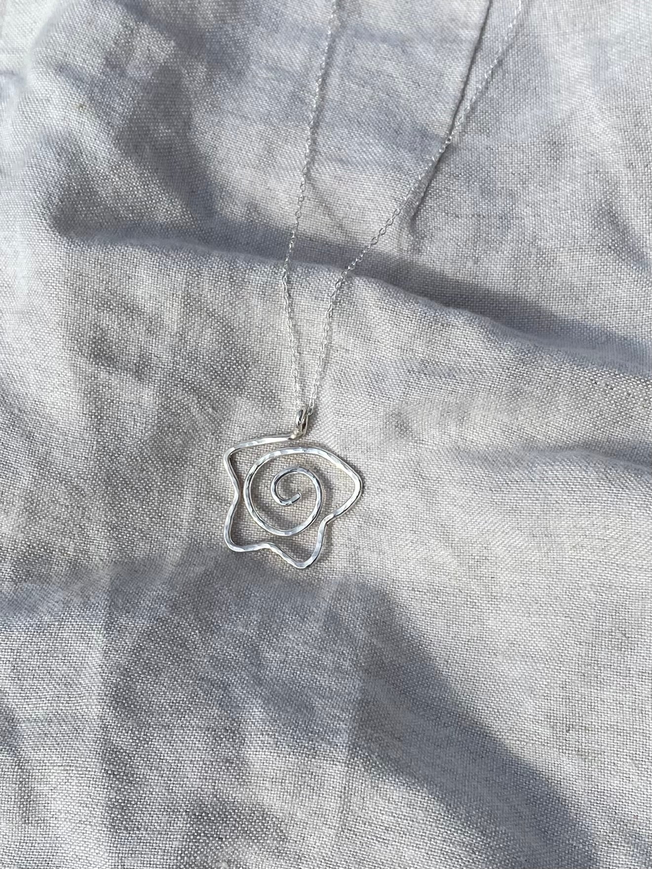 Star Spiral Necklace