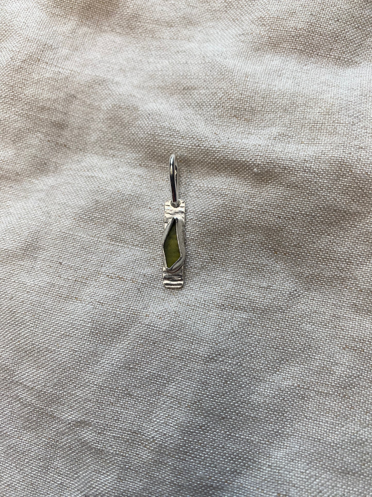 Mini Wave Necklace - Green