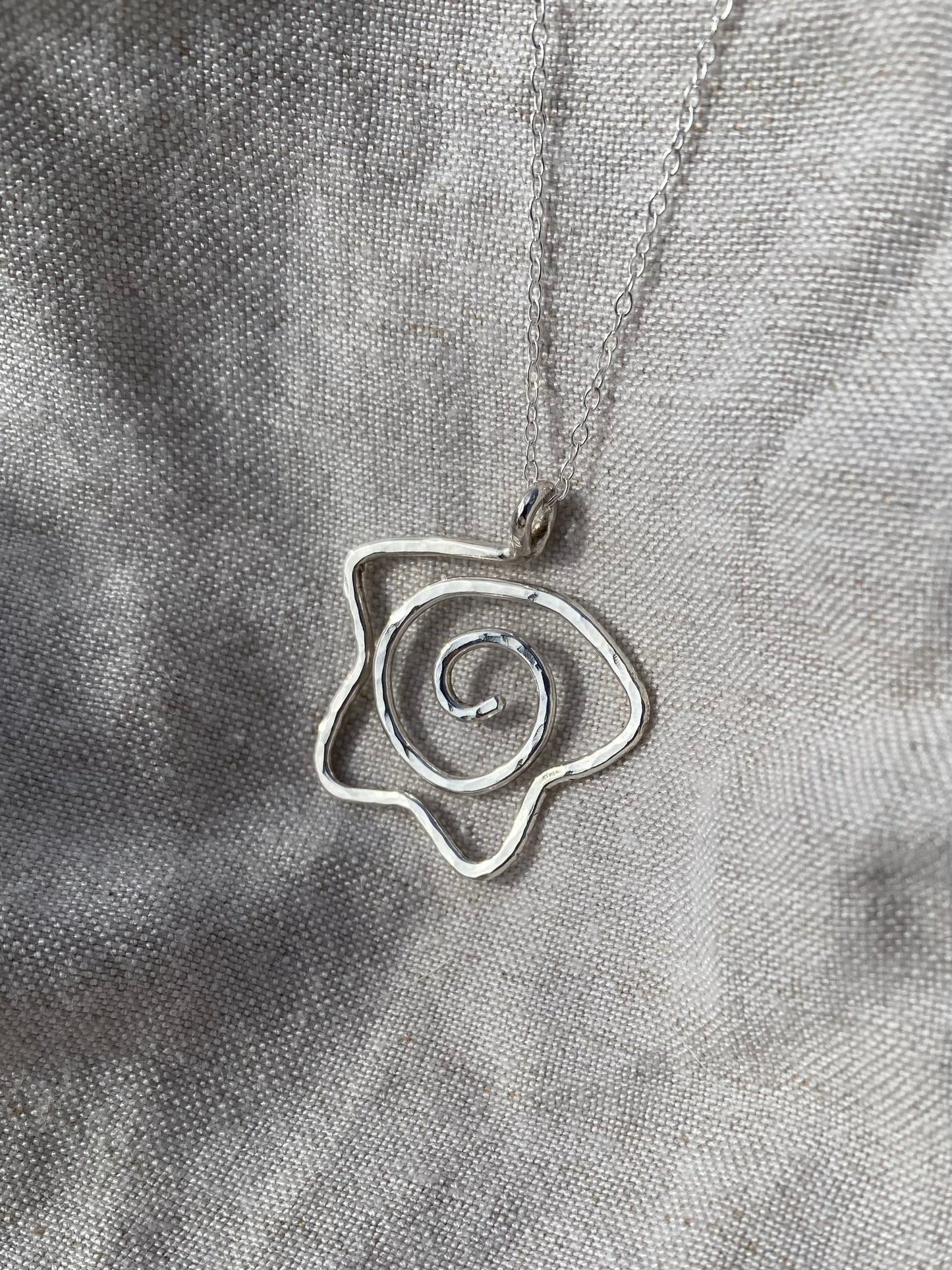 Star Spiral Necklace