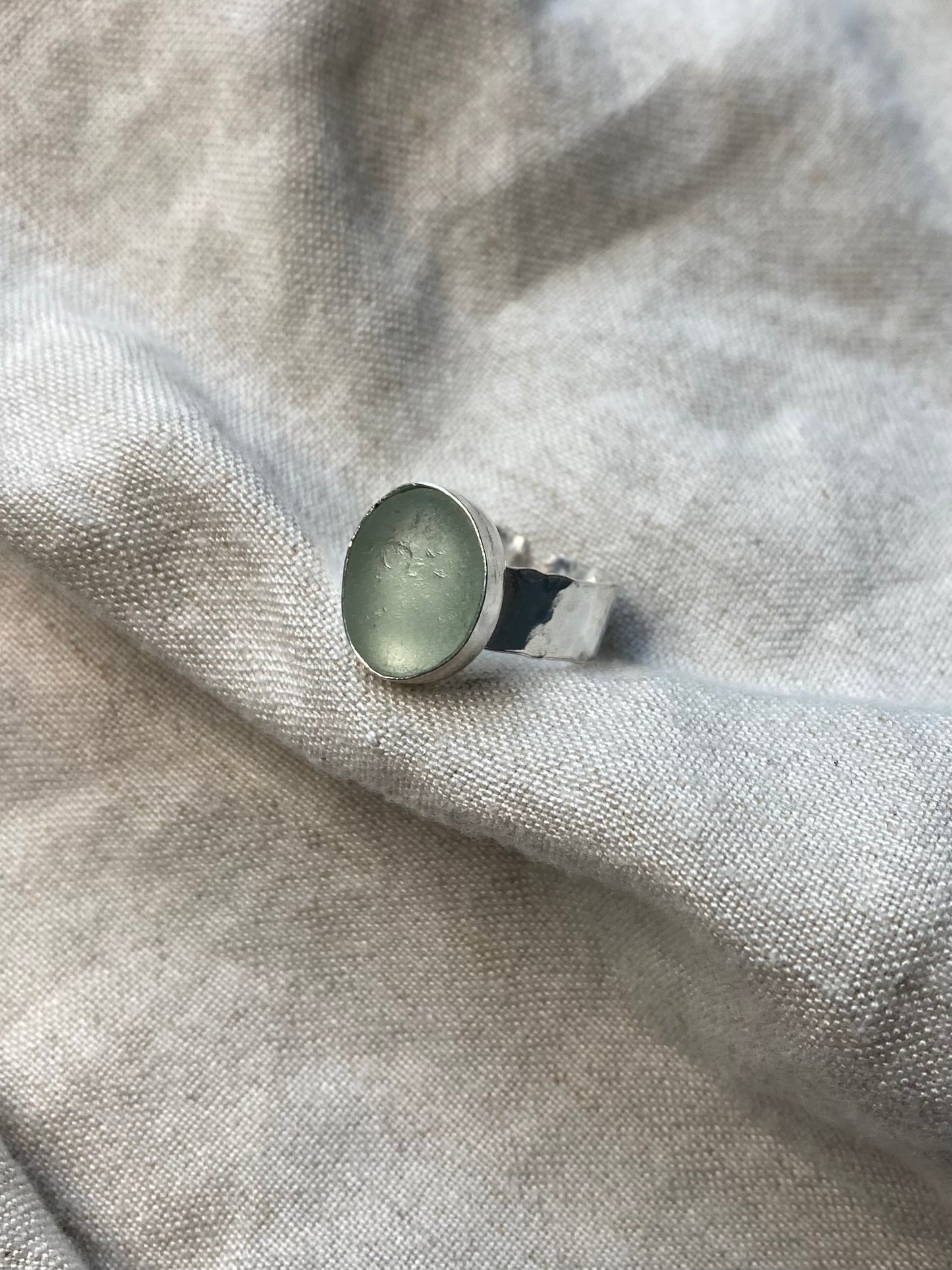 Thick Band Ring - Clear