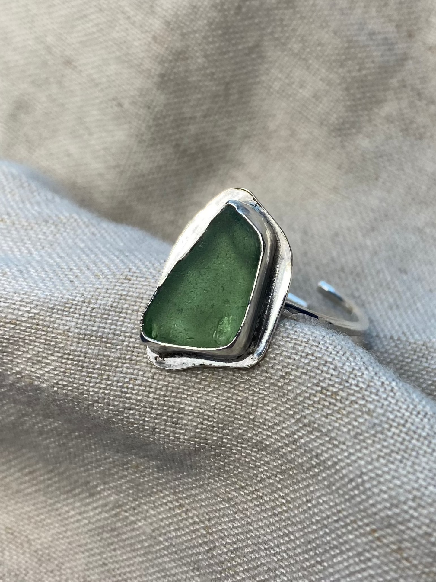 Rock Pool Ring - Green