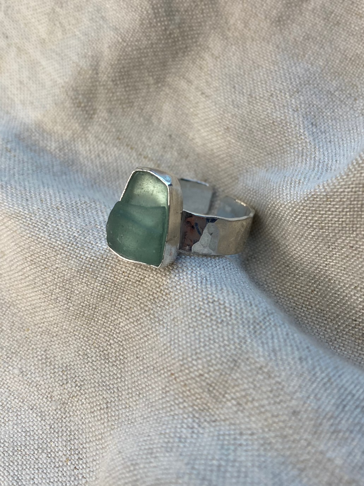 Thick Band Ring - Blue