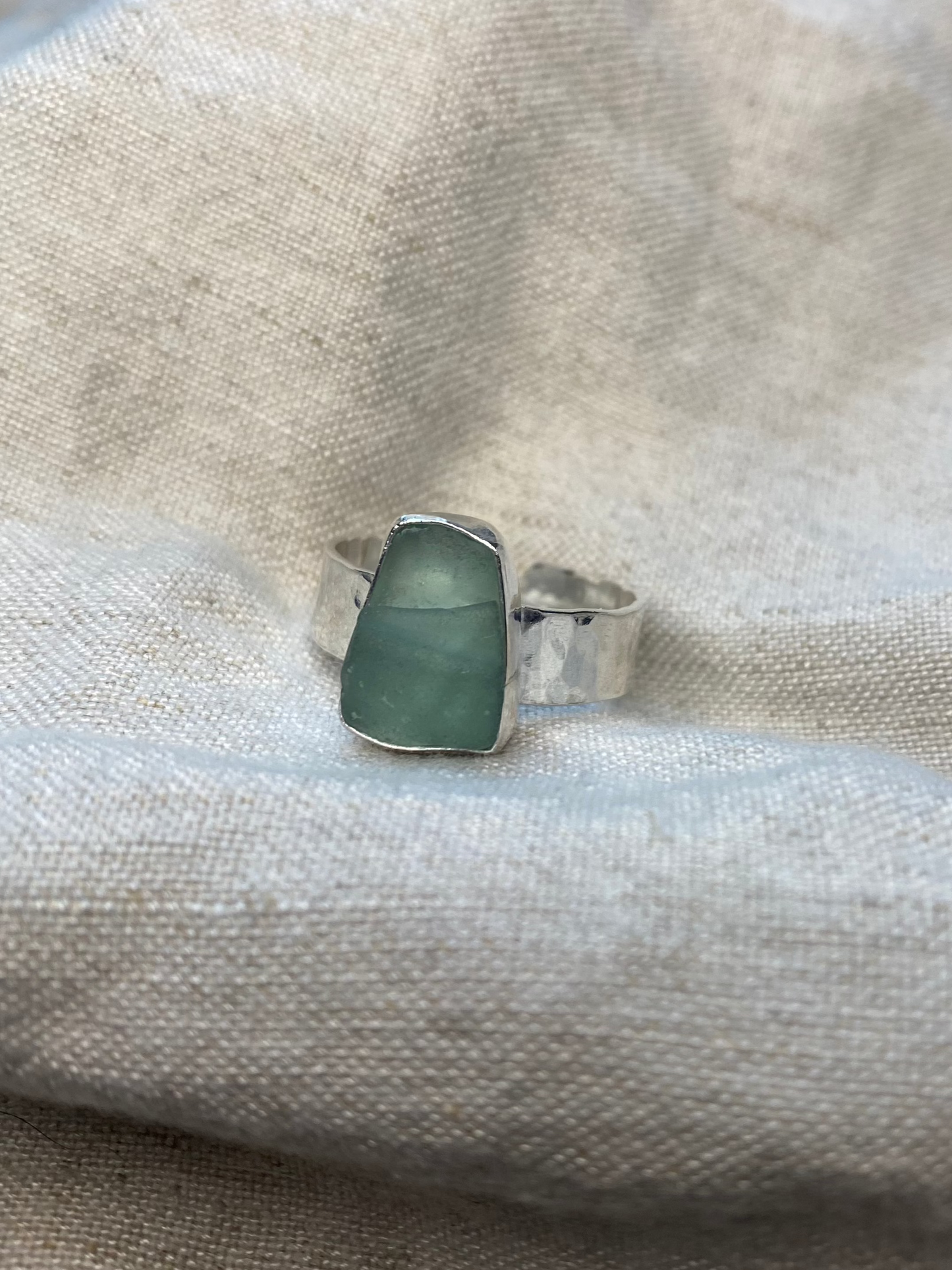 Thick Band Ring - Blue