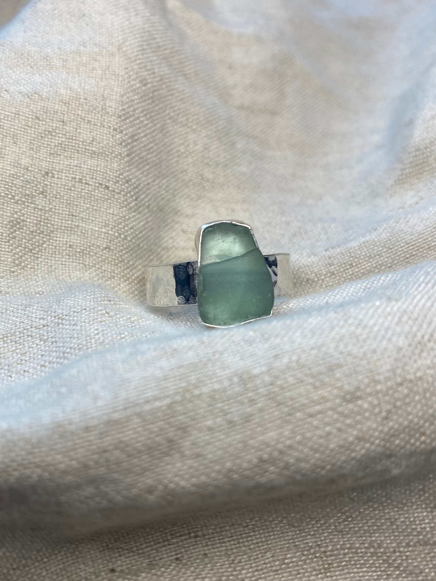 Thick Band Ring - Blue
