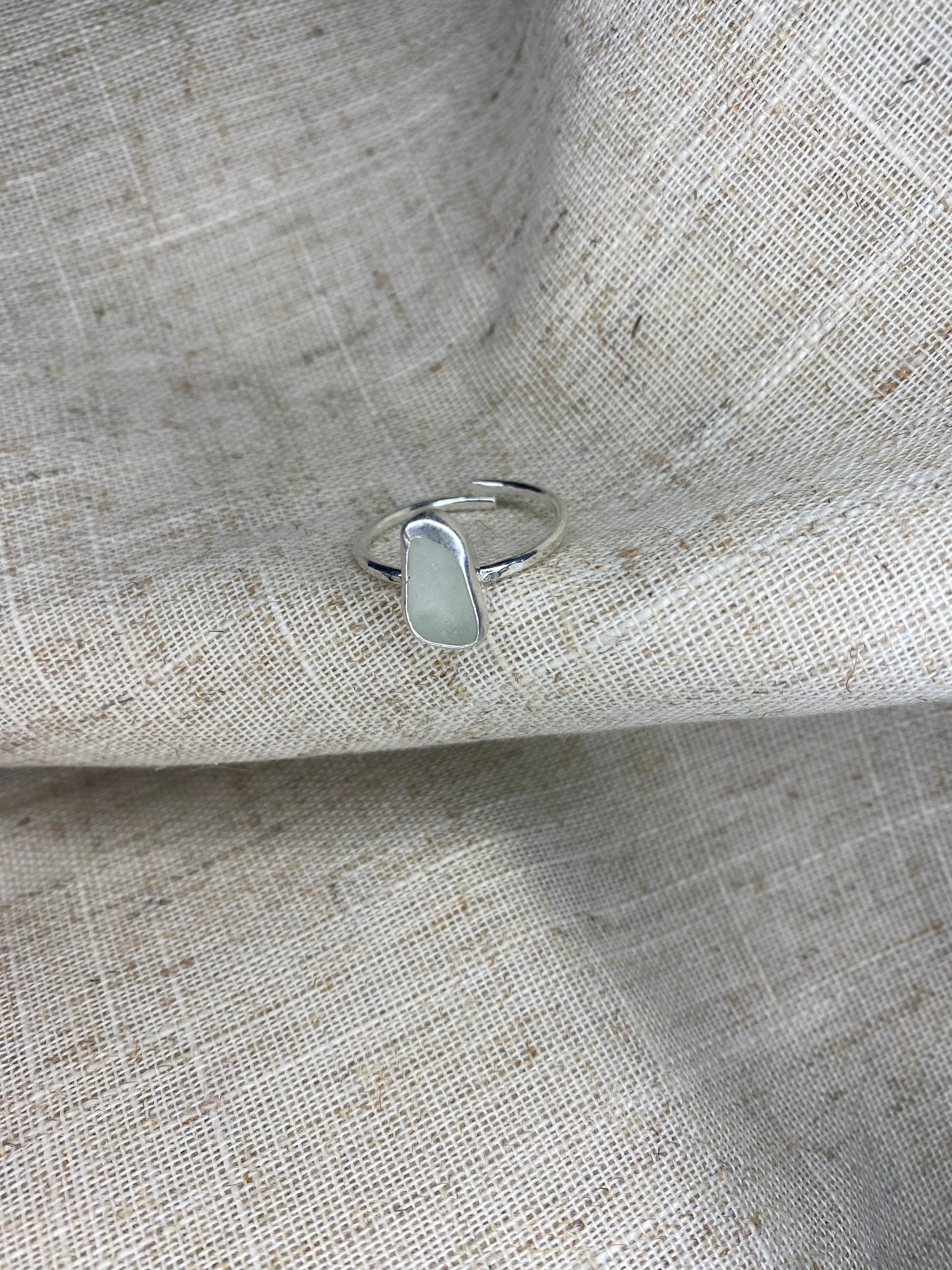 Clear Thin Band Ring