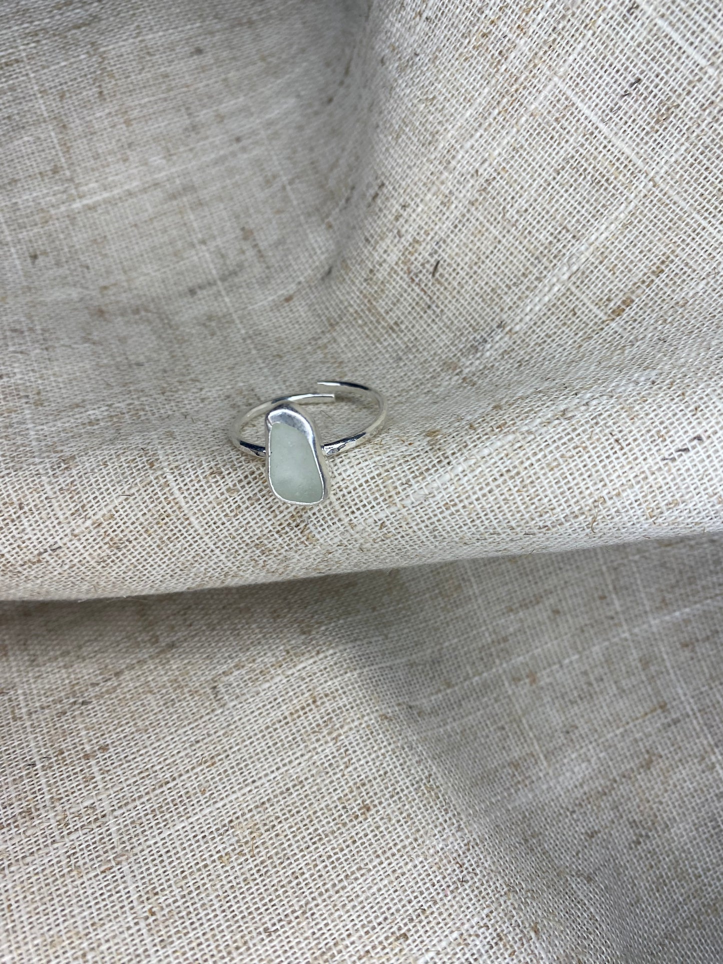 Clear Thin Band Ring