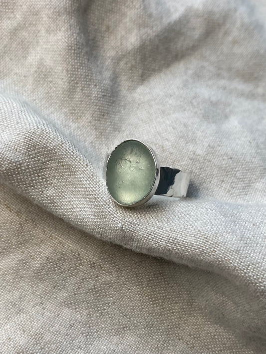 Thick Band Ring - Clear