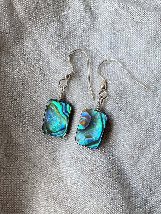 Abalone Shell Earring Set - Plain