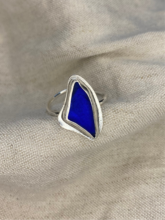 Rock Pool Ring - Blue