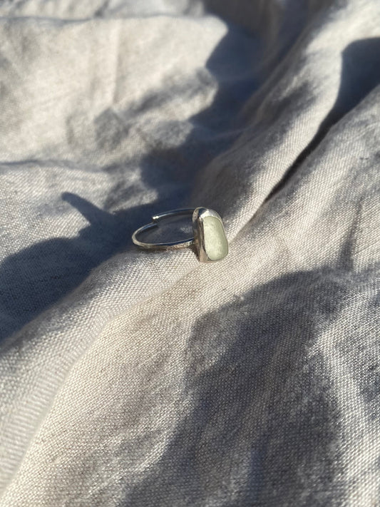 Clear Thin Band Ring